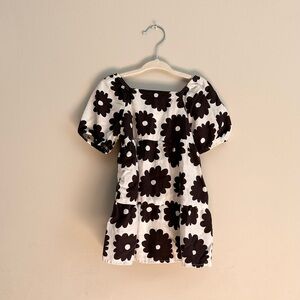 Little Co. Black & White Dress 12M